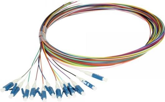 Synergy 21 S215475V2 Glasfaserkabel 2 m LC/UPC Pigtail OS2 Schwarz (S215475V2)