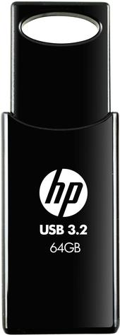 HP 64GB 712w Black USB 3.2 Flash Drive - 64 GB (HPFD712B-A-64)