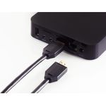 shiverpeaks BS10-40015. Kabellänge: 0,5 m, Anschluss 1: HDMI Typ A (Standard), Steckverbinder 1 Geschlecht: Männlich, Anschluss 2: HDMI Typ A (Standard), Steckverbinder 2 Geschlecht: Männlich, Beschichtung Steckerkontakte: Gold, 3D, Datenübertragungsrate: 48 Gbit/s, Audio Return Channel (ARC), Produktfarbe: Schwarz (BS10-40015)