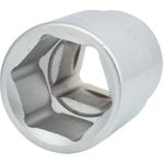 KS TOOLS 2,50cm (1") CLASSIC Sechskant-Stecknuss, kurz, 36 mm (911.1036)