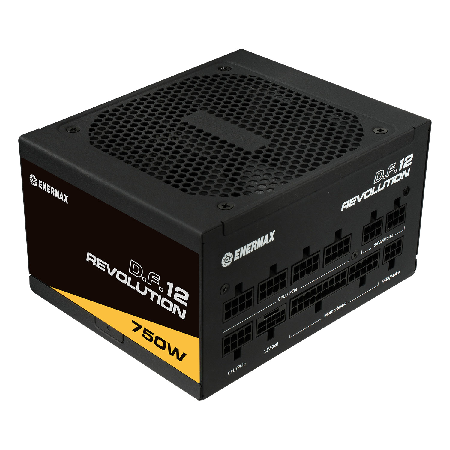 Enermax Revolution D.F. 12 Netzteil 750 W ATX 3.1 80 PLUS Gold Vollmodular Schwarz