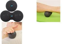 SCHILDKRÖT Dual Massage Set, 2-teilig Inhalt: 1 Peanut Ball (ca. 80 x 160 mm), 1 Massageball - 1 Stück (960134)