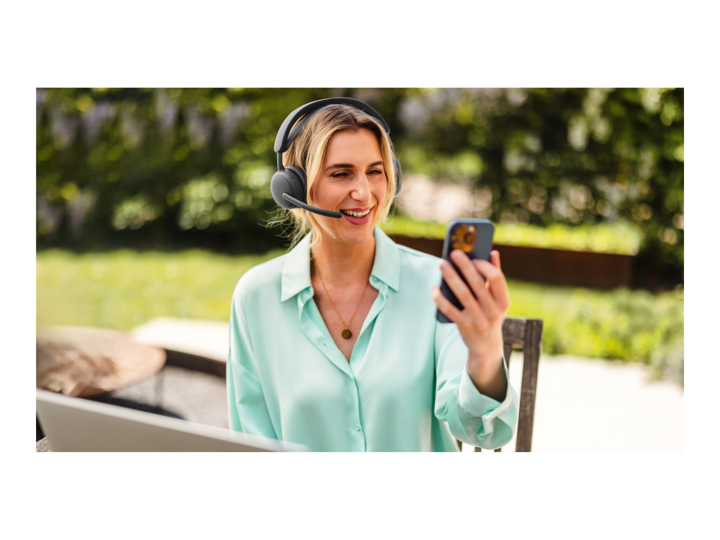 Logitech Zone Wireless 2 ES On-Ear Headset Bluetooth ANC Graphite