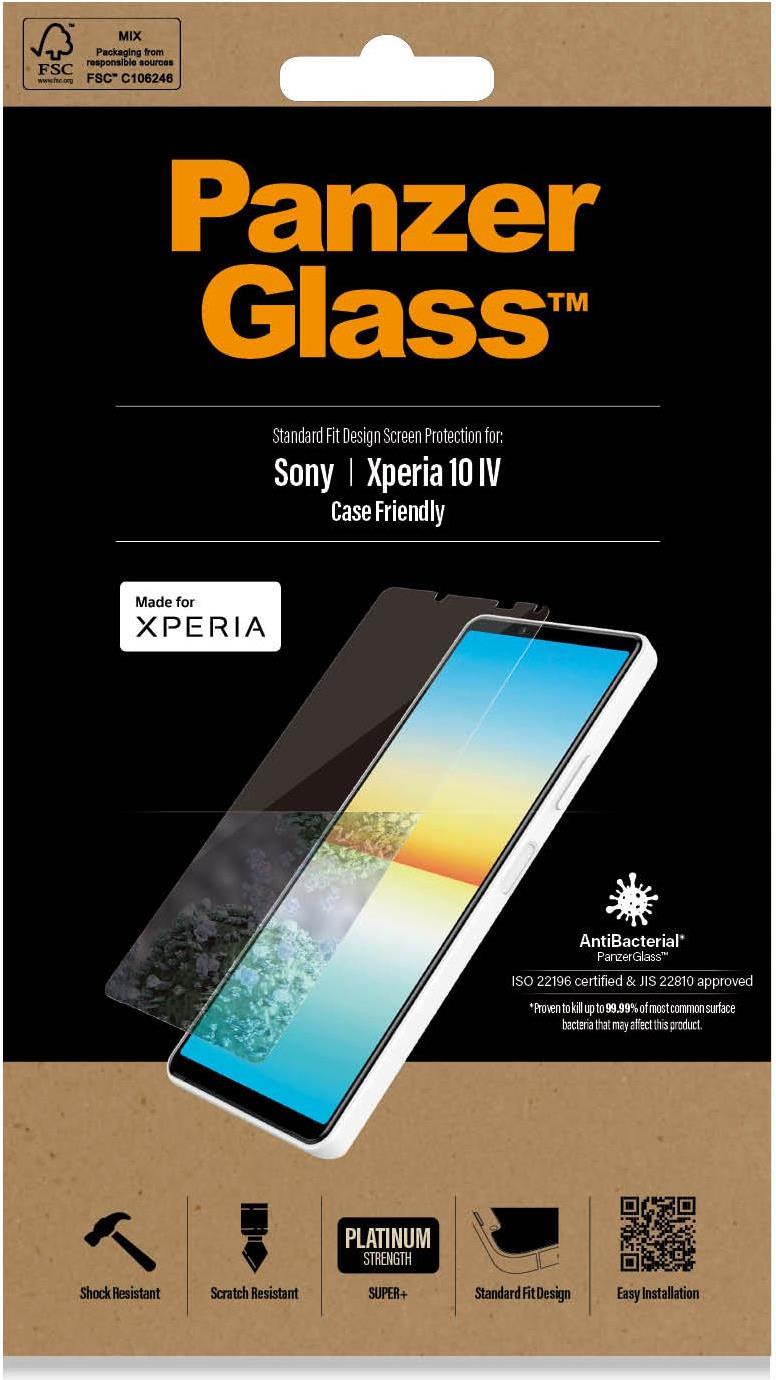 PanzerGlass ™ Sony Xperia 10 IV | Displayschutzglas (7639)