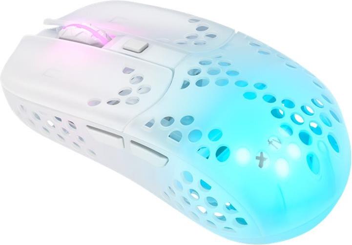 Xtrfy MZ1 RGB Optical Ultra-Light Gaming Mouse 400-19000 CPI Kailh Switches Adjustable (MZ1W-RGB-WHITE)
