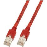 EFB-Elektronik RJ45 Patchkabel Cat.5e S/UTP PVC Dätwyler 5502 TM11 rot 5m Hersteller: EFB Elektronik (K8703.5)