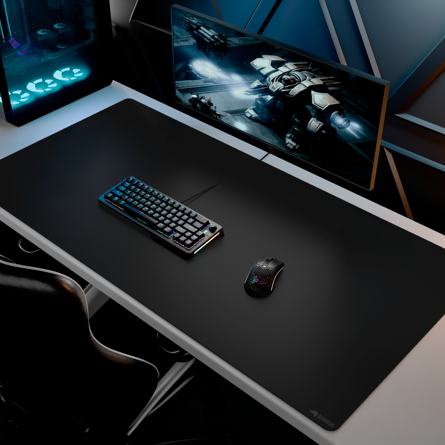 Glorious Mouse Pad 2 3XL Gaming-Mauspad Edgeless Cloth Schwarz