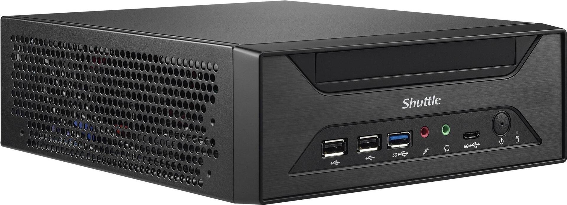 Shuttle XPC slim XH610 LGA 1700 Intel H610 Schwarz