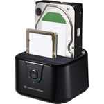 Conceptronic DONN12B Speicherlaufwerk-Docking-Station USB 3.2 Gen 1 (3.1 Gen 1) Type-B Schwarz (DONN12B)