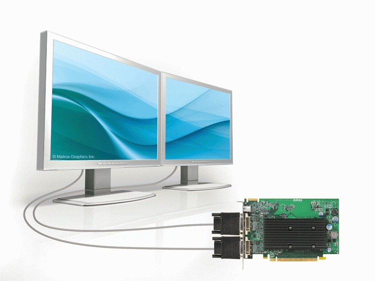 Matrox M9120 Grafikkarte PCI Express x16 512 MB DDR2