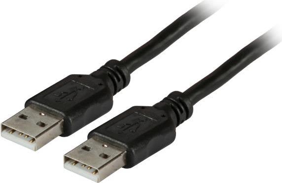 EFB ELEKTRONIK USB2.0 Anschlusskabel A-A, St.-St., 5,0m, schwarz, Classic