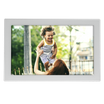Denver PFF-1037W Digitaler Bilderrahmen Weiß 25,6 cm (10.1" ) Touchscreen WLAN [Energieklasse B] (119101040300)