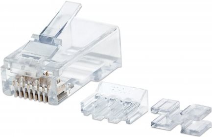 Intellinet INT Modular Plug,Cat6A,RJ45with liner,unshielded 15u 80 str (790666)