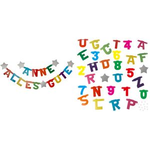 PAPSTAR Girlanden-Kette, individualisierbar aus Pappe, Länge: 1,55 m, Buchstabenhöhe: 105 mm, - 1 Stück (87229)