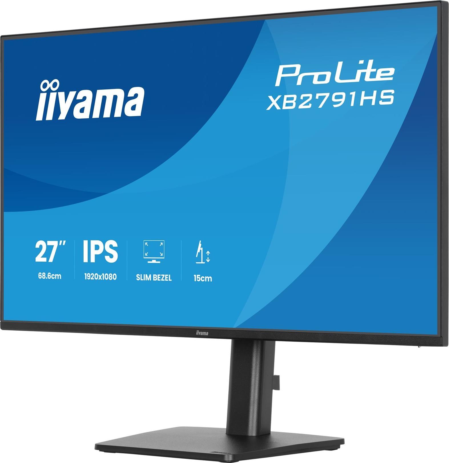 Iiyama ProLite XB2791HS-B1 27" Full HD IPS 120 Hz Schwarz