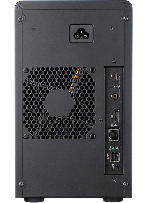 Areca ARC-8050T3U-6 Netzwerk-Array Tower Thunderbolt 3 Schwarz