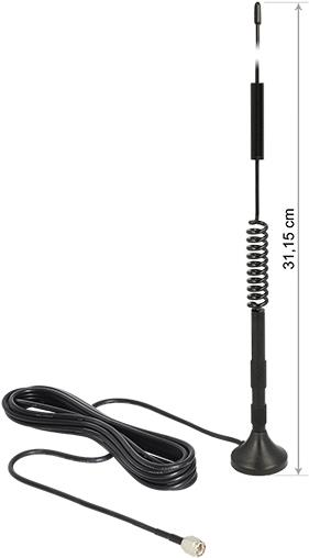 DeLOCK Mobiltelefon-/Wi-Fi-Antenne (12417)