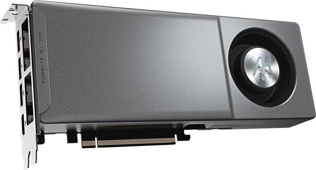 Gigabyte AI TOP Radeon AI PRO R9700 32 GB GDDR6 Grafikkarte Grau