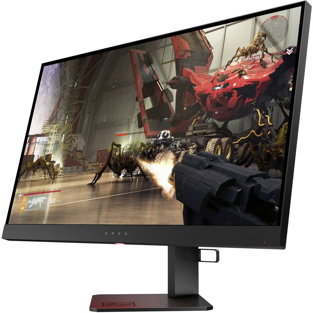 HP OMEN X 27 Gaming-Monitor 68,58cm (27" ) (QHD, TN, 1ms, HDMI, DisplayPort, USB, AMD FreeSync) [Energieklasse G] (6FN07AA#ABB)