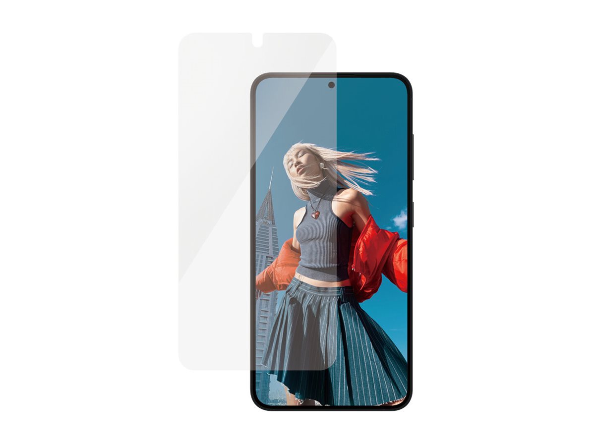 PanzerGlass Ceramic Protection Displayschutz für Samsung Galaxy S25 Edge Ultra-Wide Fit Transparent