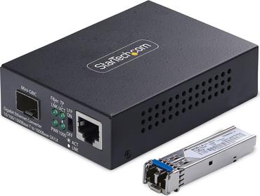 StarTech.com SM LC Fiber Media Converter 40km (MCM1110SMLC40)
