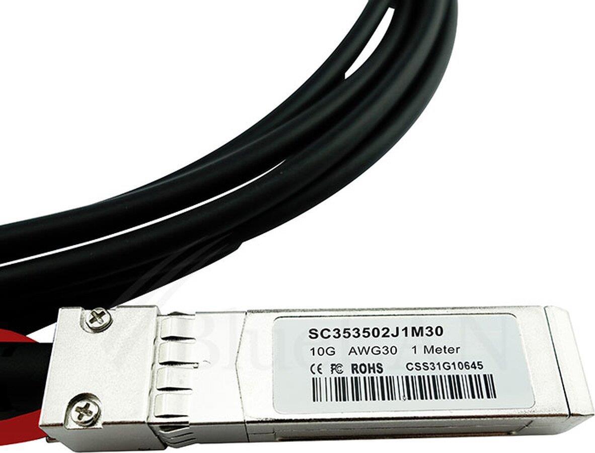 Kompatibles Cisco 37-1197-01 BlueLAN© 10GBASE-CR aktives SFP+ auf SFP+ Direct Attach Kabel, 3 Meter, AWG30 (37-1197-01-BL)