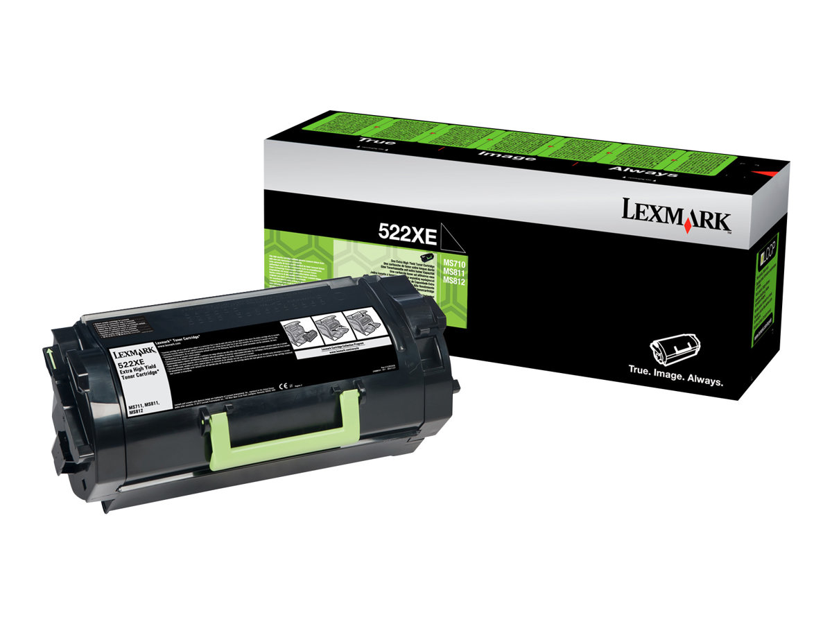 Lexmark 522XE Original Tonerpatrone 45.000 Seiten Schwarz
