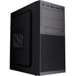 Gembird Mini-Tower-Computergehäuse Fornax K300, Micro-ATX, 2x USB 3.0 + 2x USB 2.0, schwarz (CCC-FC-K300)