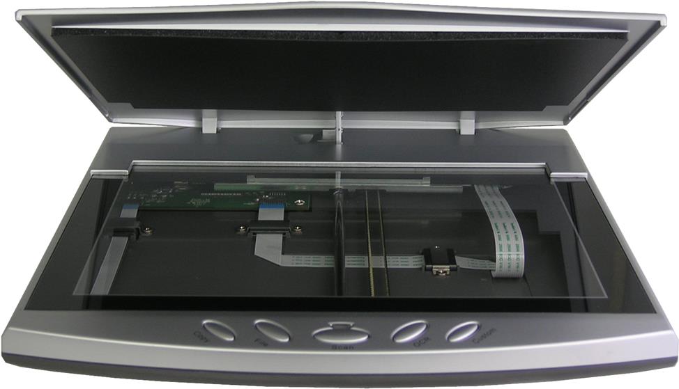 Plustek OpticSlim 550 Plus Flachbettscanner A5 1200 dpi USB 2.0 Silber