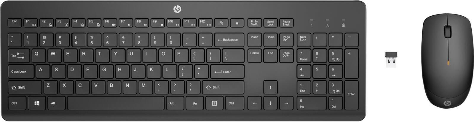 HP 235 Tastatur-und-Maus-Set (1Y4D0AA#ABD)