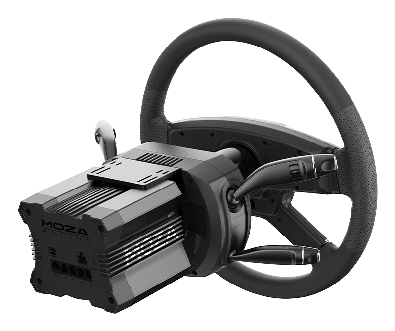 Moza Racing RS065 Multifunktions-Lenkstock 28 Schalter Schwarz