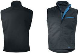 uvex Weste suXXeed, graphit, XL Material: 65% Polyester, 35% Baumwolle, ca 245 g/qm, - 1 Stück (8970912)