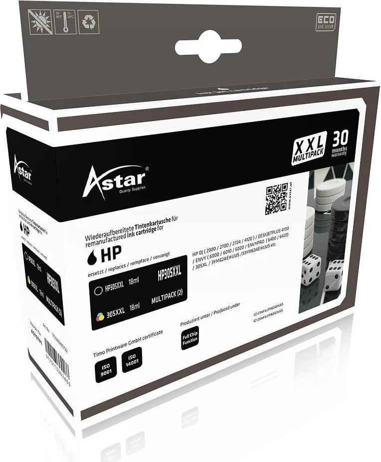AS70741 AST. HP DJ2300 TINTE (2) K COL 6ZA94AE HP305XL 1x700S./1x370S. (AS70741)