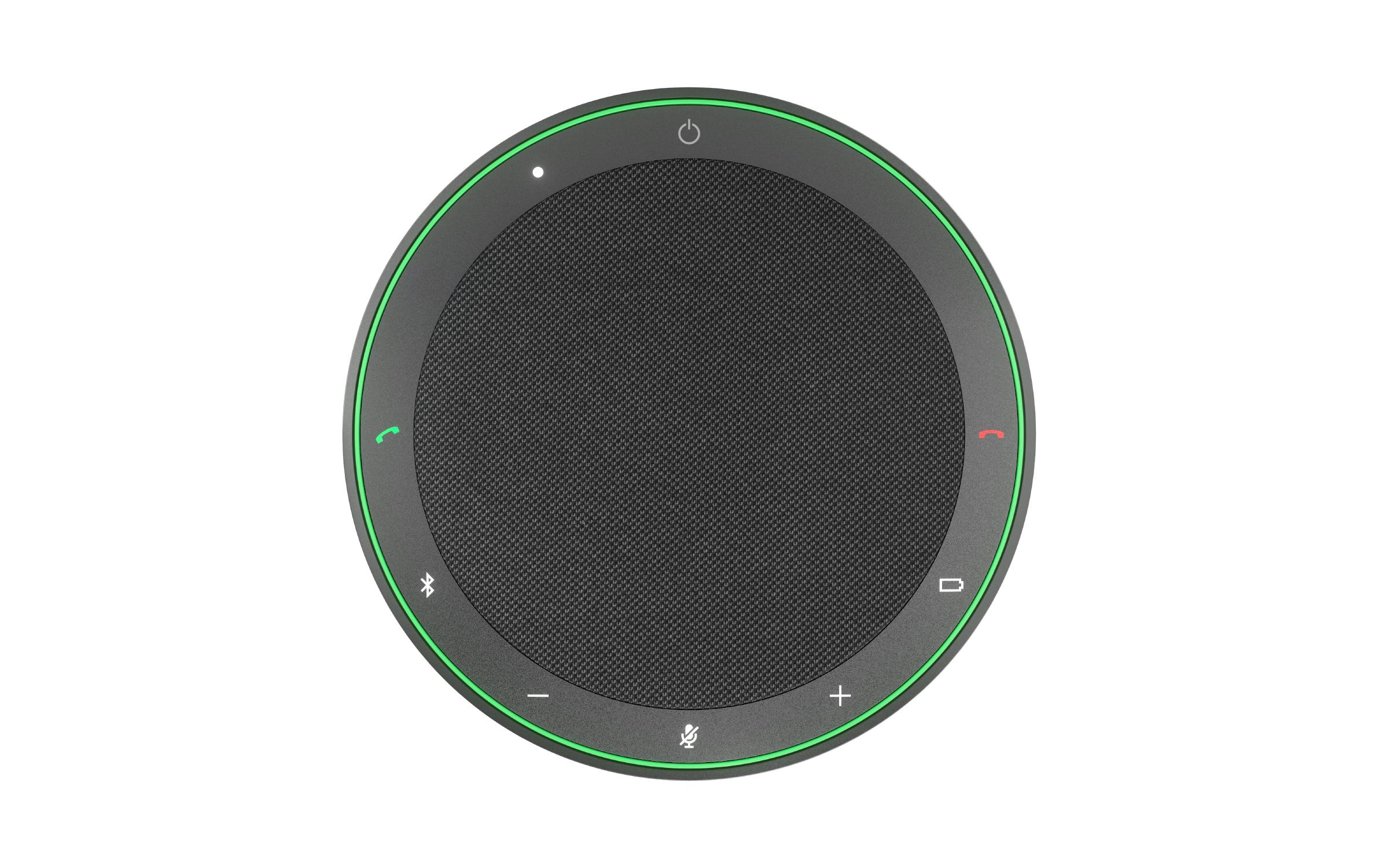 Jabra Speak2 75 UC Freisprecheinrichtung inkl. Link 380c Bluetooth-Adapter Dunkelgrau