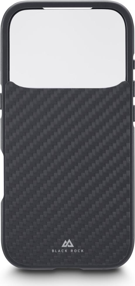 Black Rock Cover 360° Glass für Apple iPhone 17 Pro Real Carbon (00080399)