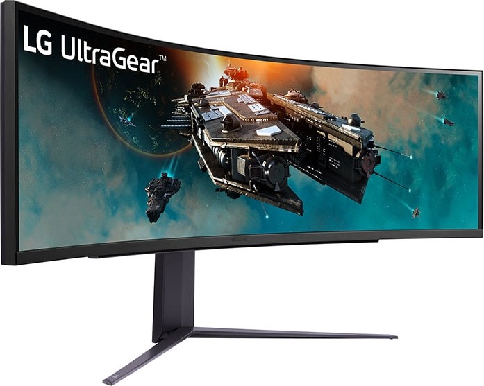 LG UltraGear 49GR85DC-B 124,50cm (49")  2K UltraWide QHD Gaming Monitor - 1 ms Reaktionszeit, 240 Hz [Energieklasse G] (49GR85DC-B.AEU)