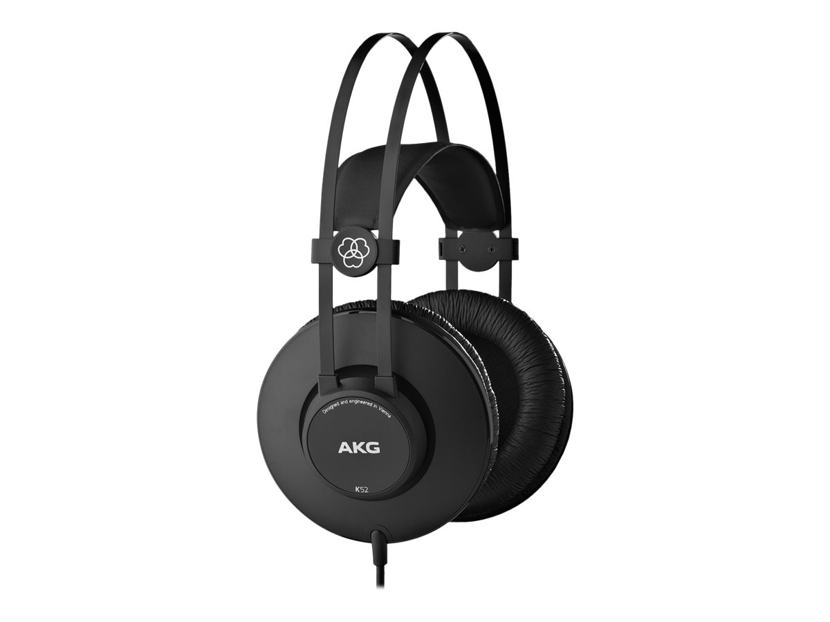 AKG K52 Ohrumschließender Kopfhörer Mattschwarz