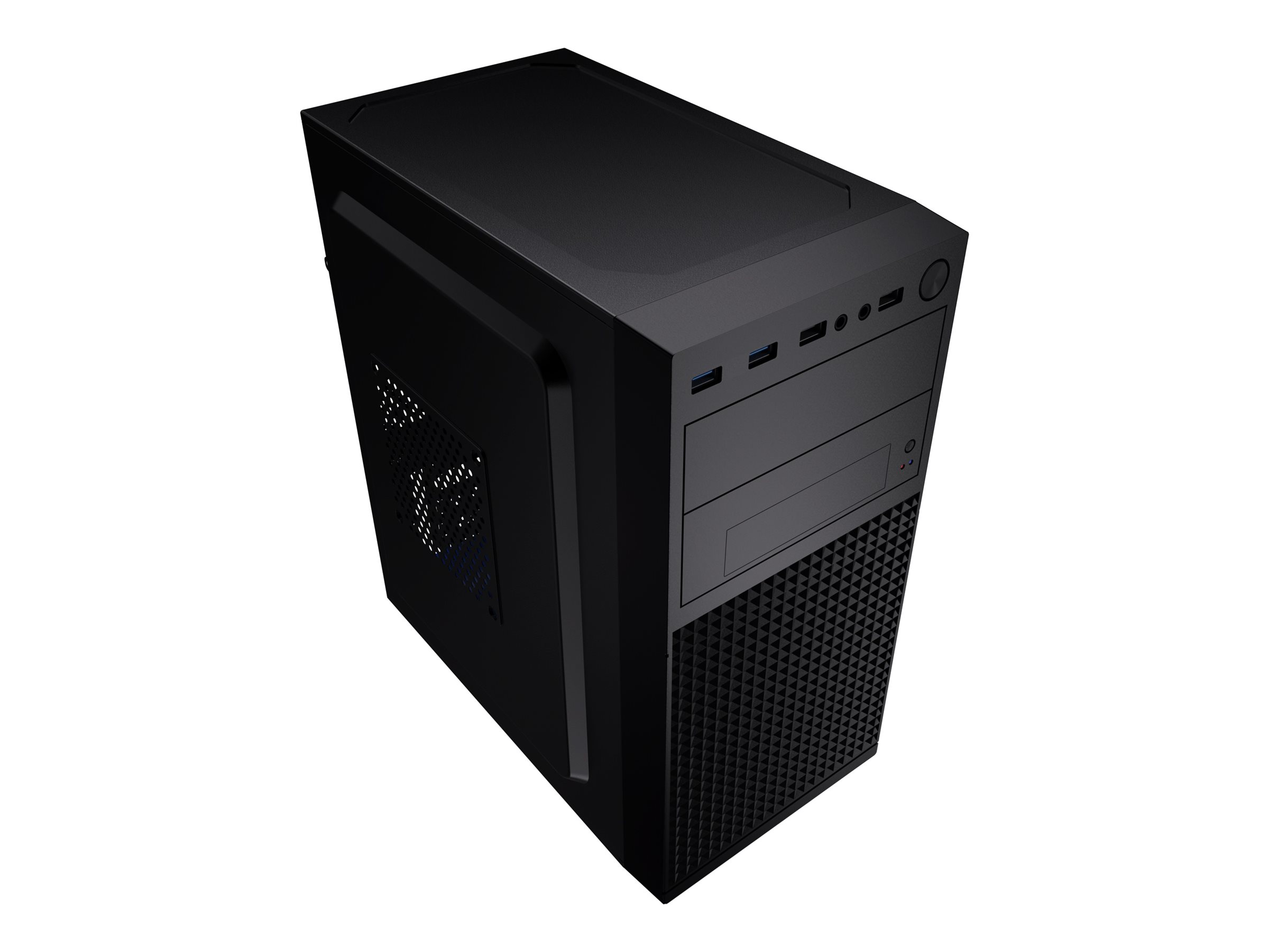Gembird Fornax K300 Mini-Tower-Gehäuse Micro-ATX Schwarz