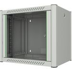 Lanview 19" 9U W=600mm D=450mm H=512mm WALLMOUNT PRO WHITE (RWP09U45WH)