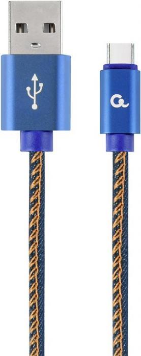 Cablexpert CC-USB2J-AMCM-2M-BL Lightning-Kabel Blau (CC-USB2J-AMCM-2M-BL)