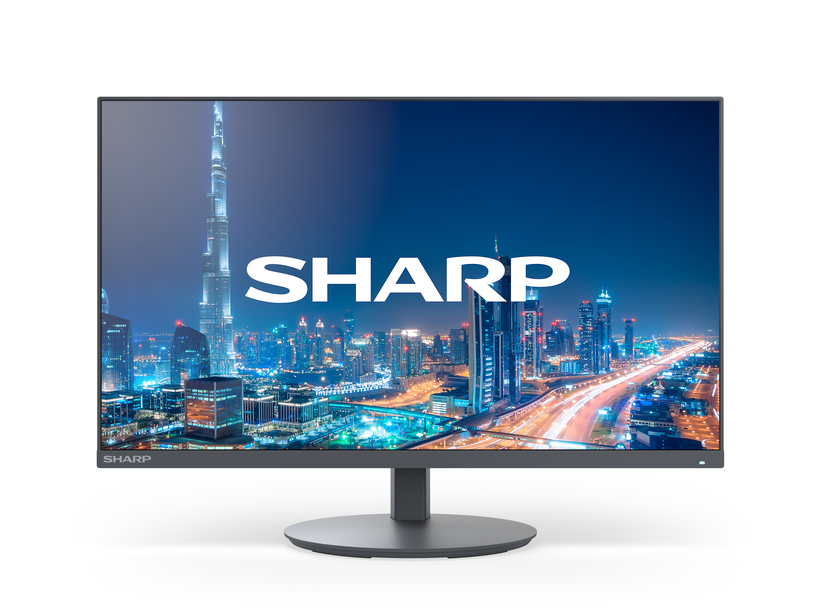 Sharp MultiSync E224F 22" Full HD Monitor VA HDMI DisplayPort VGA Schwarz