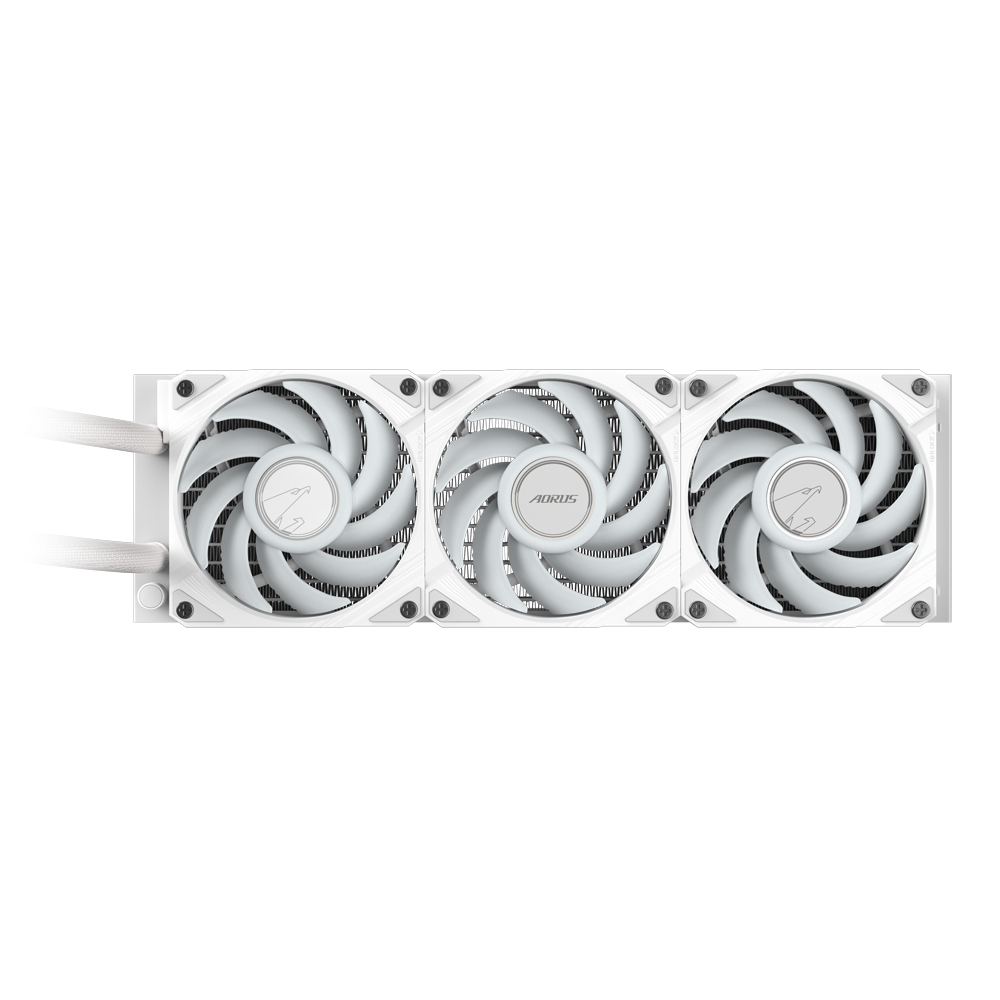 Gigabyte AORUS WATERFORCE II 360 ICE 360 mm All-in-One-Flüssigkeitskühler Weiß