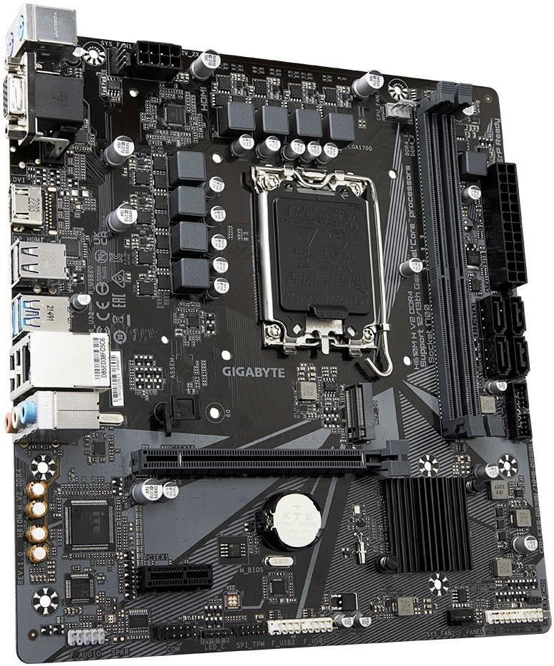 Gigabyte H610M H V2 DDR4 LGA 1700 Micro-ATX