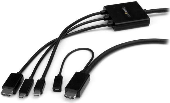 StarTech.com USB-C, HDMI oder Mini DisplayPort auf HDMI Konverterkabel (CMDPHD2HD)