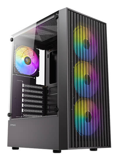 Antec AX27 RGB ELITE Mid Tower Schwarz