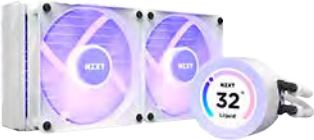 NZXT Kraken Elite 240 RGB Prozessor All-in-One-Flüssigkeitskühler 12 cm Weiß 1 Stück(e) (RL-KR24E-W1)