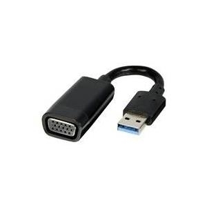 Lindy USB 3.0 auf VGA Konverter Zum Anschluss eines VGA-Monitors an einen Computer mit USB 3.0 Port Typ A (43172)