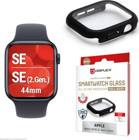 E.V.I DISPLEX FULL BODY APPLE WATCH SE(2) 44MM SCHWARZ (02139)