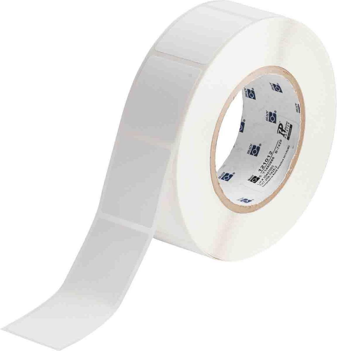 Brady THT-258-7425-2 Druckeretikett Weiß Selbstklebendes Druckeretikett (121012)