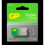 GP Batteries Super Alkaline 151426 Einwegbatterie 6LR61 - 9V Alkali (0301604AETA-B1)
